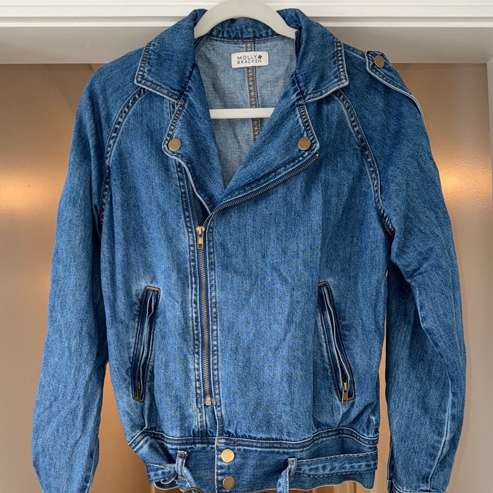 Molly Bracken Classic Blue Denim Jacket